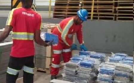 Mais de meia tonelada de cocaína em contêiner no porto de Navegantes, SC