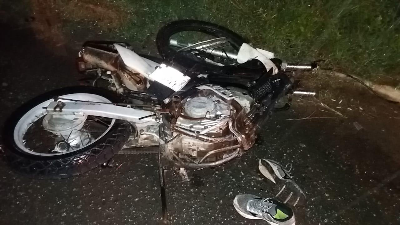 Motoqueiro que pilotava moto roubada morre em acidente na SC-108, Blumenau