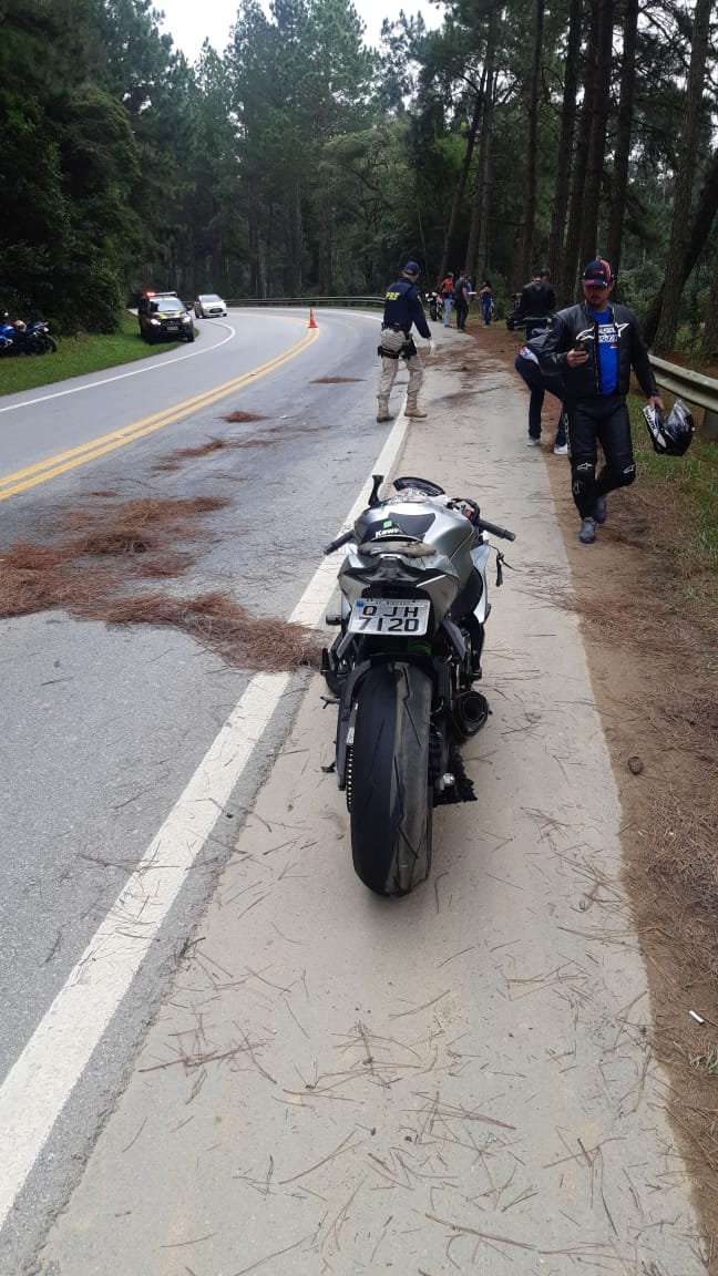 Motociclista de 35 anos morre na BR-282 em Racho Queimado, SC