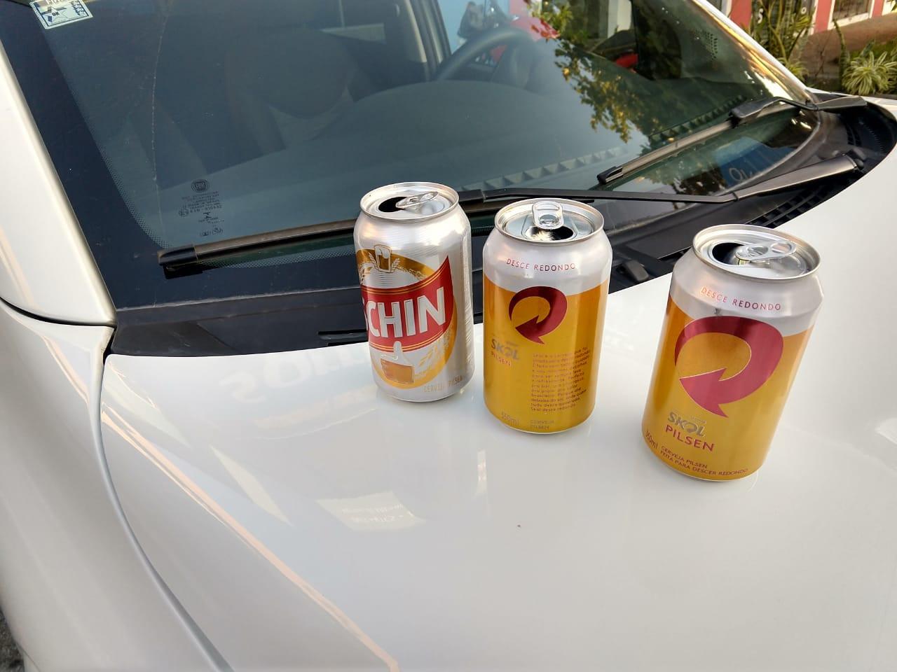 Mulher embriagada colide na viatura da Guarda Municipal de Porto Belo