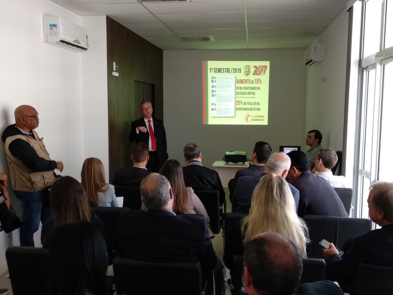 Polícia Civil comemora a redução da violência em SC