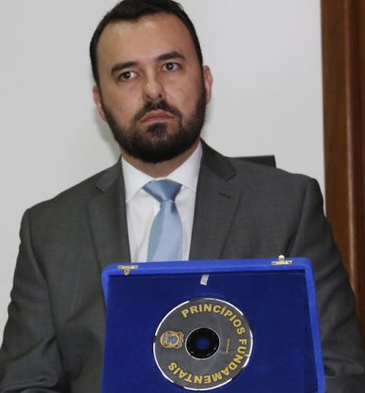 Delegado Ricardo Cubas é o novo xerife da Polícia Federal em SC