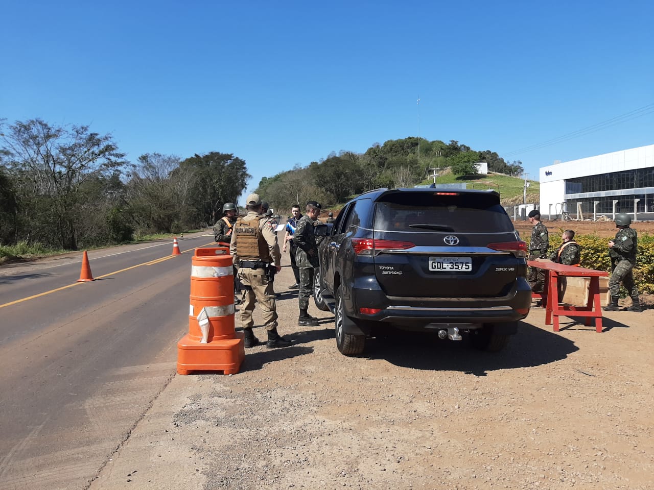 PM de SC atua com o Exército na Operação Ágata III na fronteira com a Argentina