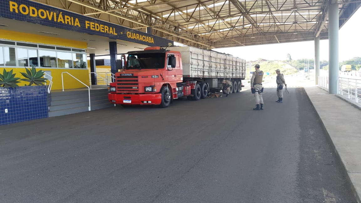 Caminhoneiro cai em Guaraciaba, SC, com 20kg de cocaína pura e 4kg de crack
