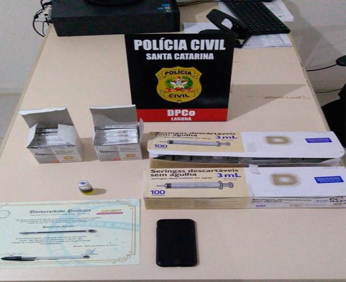 Falso nutricionista receitava anabolizantes em Laguna e Tubarão