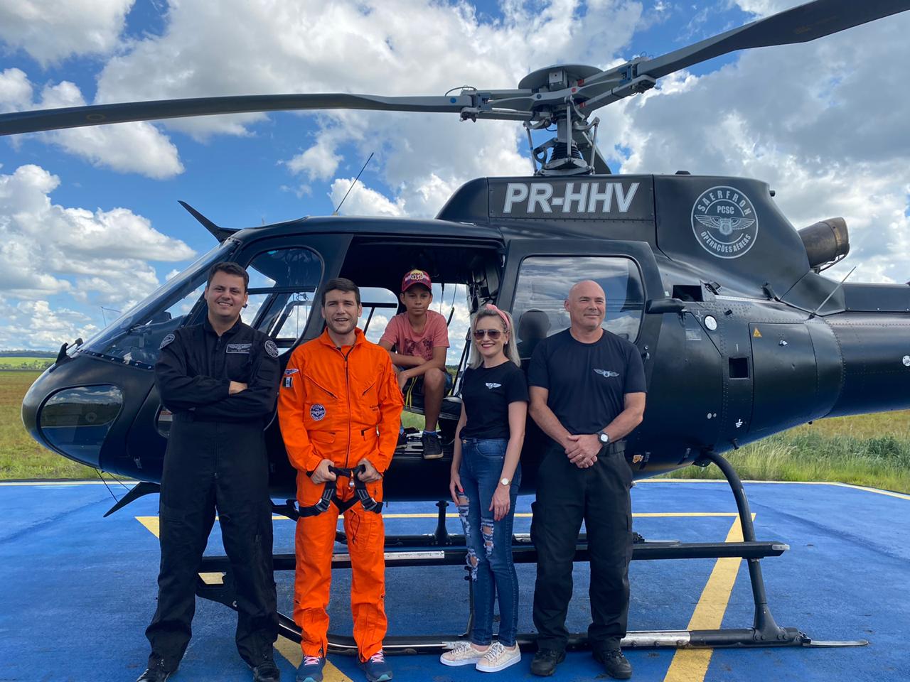 Menino pede para conhecer policiais que o salvaram no Oeste de SC