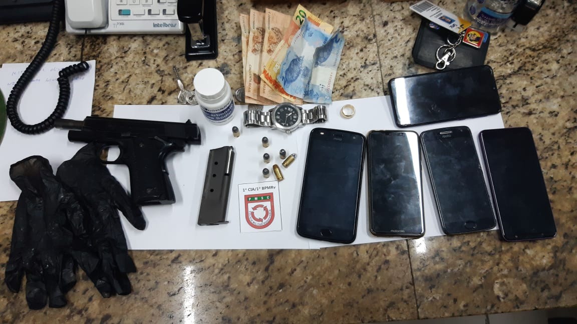 Ladrões são presos na SC-401, Florianópolis, após assalto no Norte da Ilha