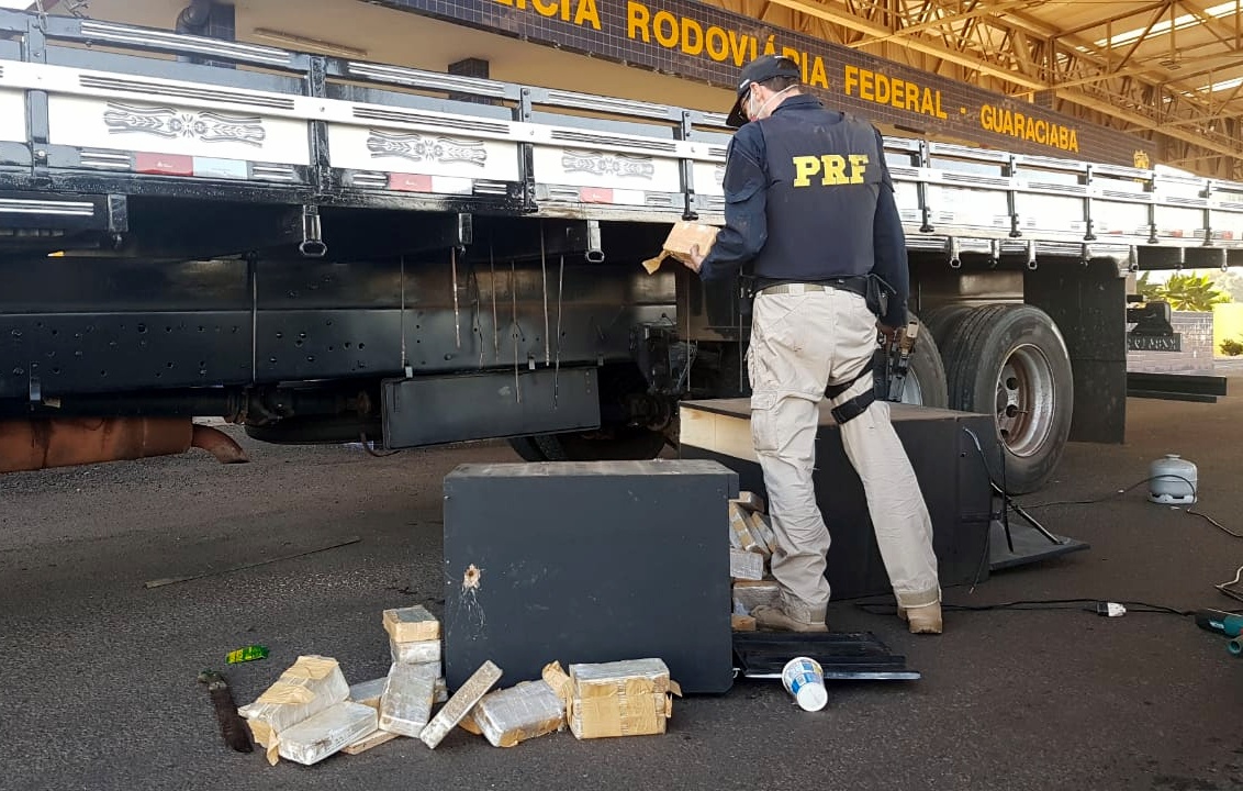 Duas toneladas de maconha e 73kg de crack no Oeste de SC