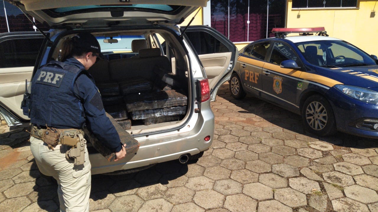 PRF apreende mais de meia tonelada de maconha em Santa Catarina