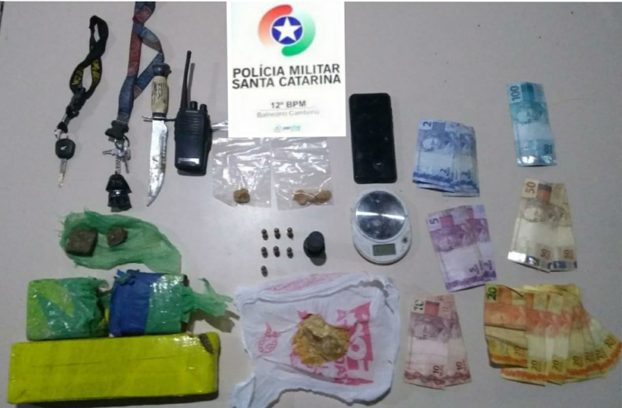 Oficina era fachada de boca de fumo em Balneário  Camboriú