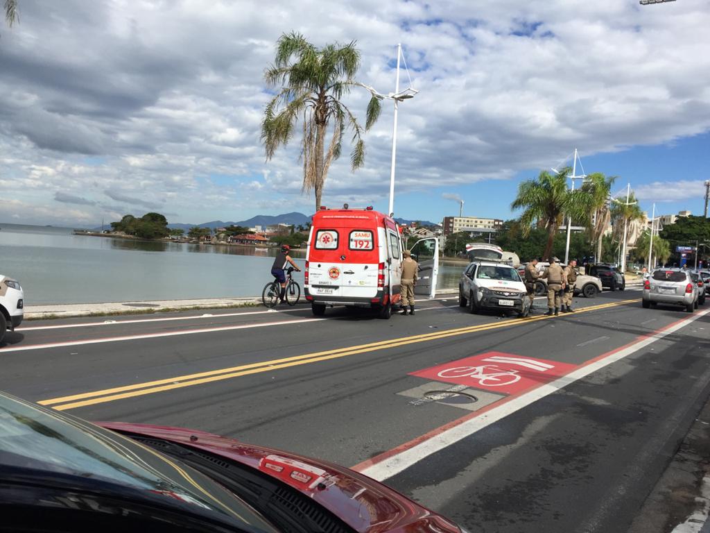 Perseguição desastrosa em Florianópolis