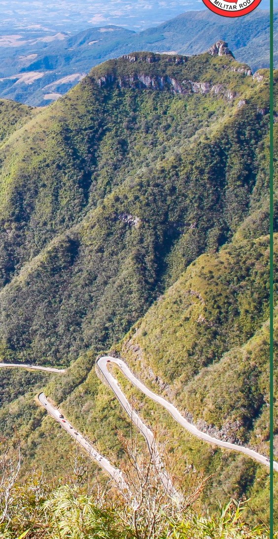 Tráfego restrito na Serra do Rio do Rastro em Santa Catarina