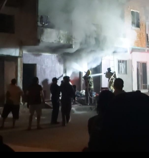 Incêndio em brechó no Monte Cristo mata uma pessoa