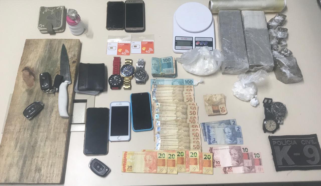 Traficantes são capturados no Centro Histórico de São José