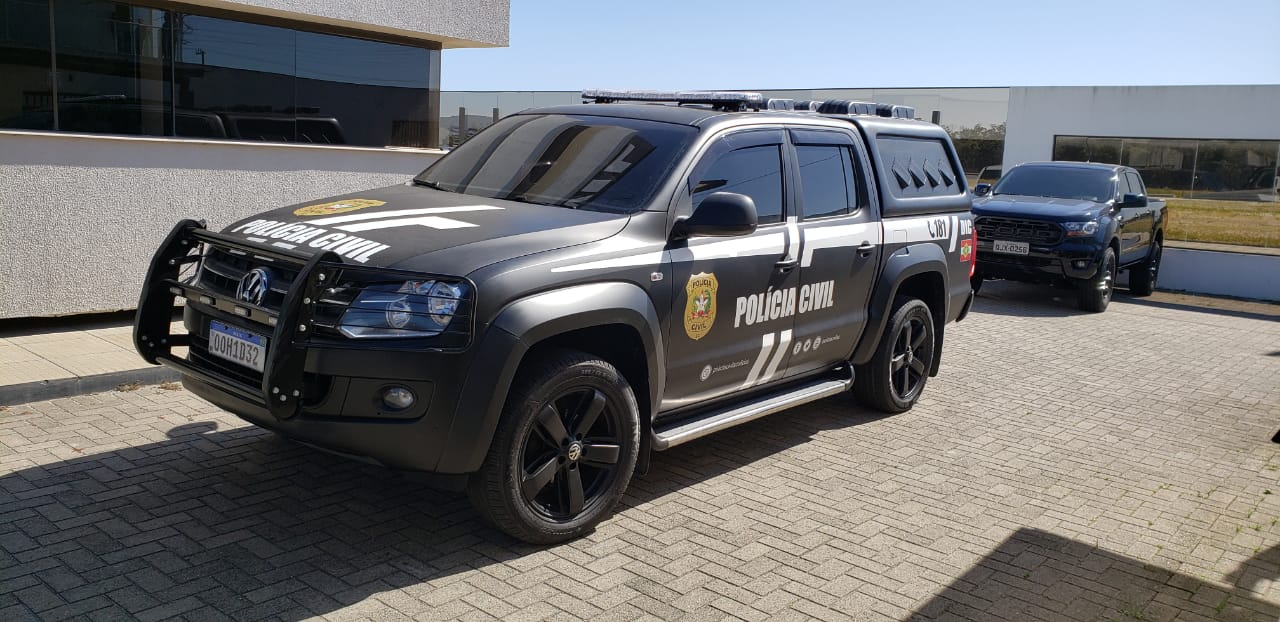 Caminhonete que era do tráfico de drogas agora é da polícia