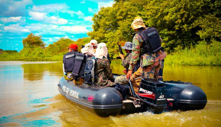 Polícia Federal testa a segurança em portos brasileiros