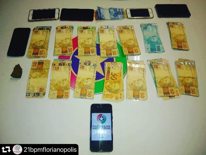 Casal que passava dinheiro falso é preso nos Ingleses, Capital