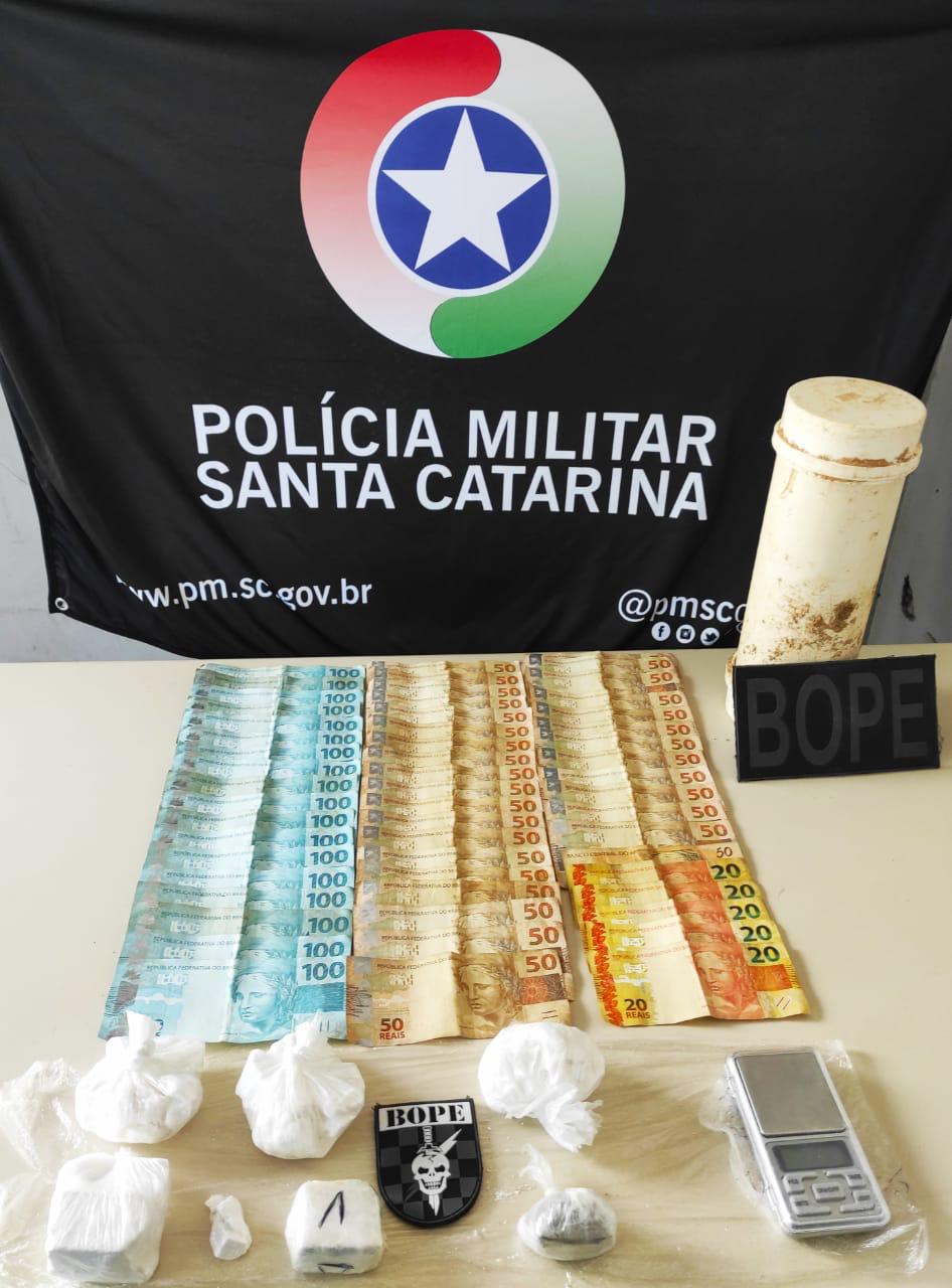 Elite do Bope não dá trégua para o tráfico em Palhoça