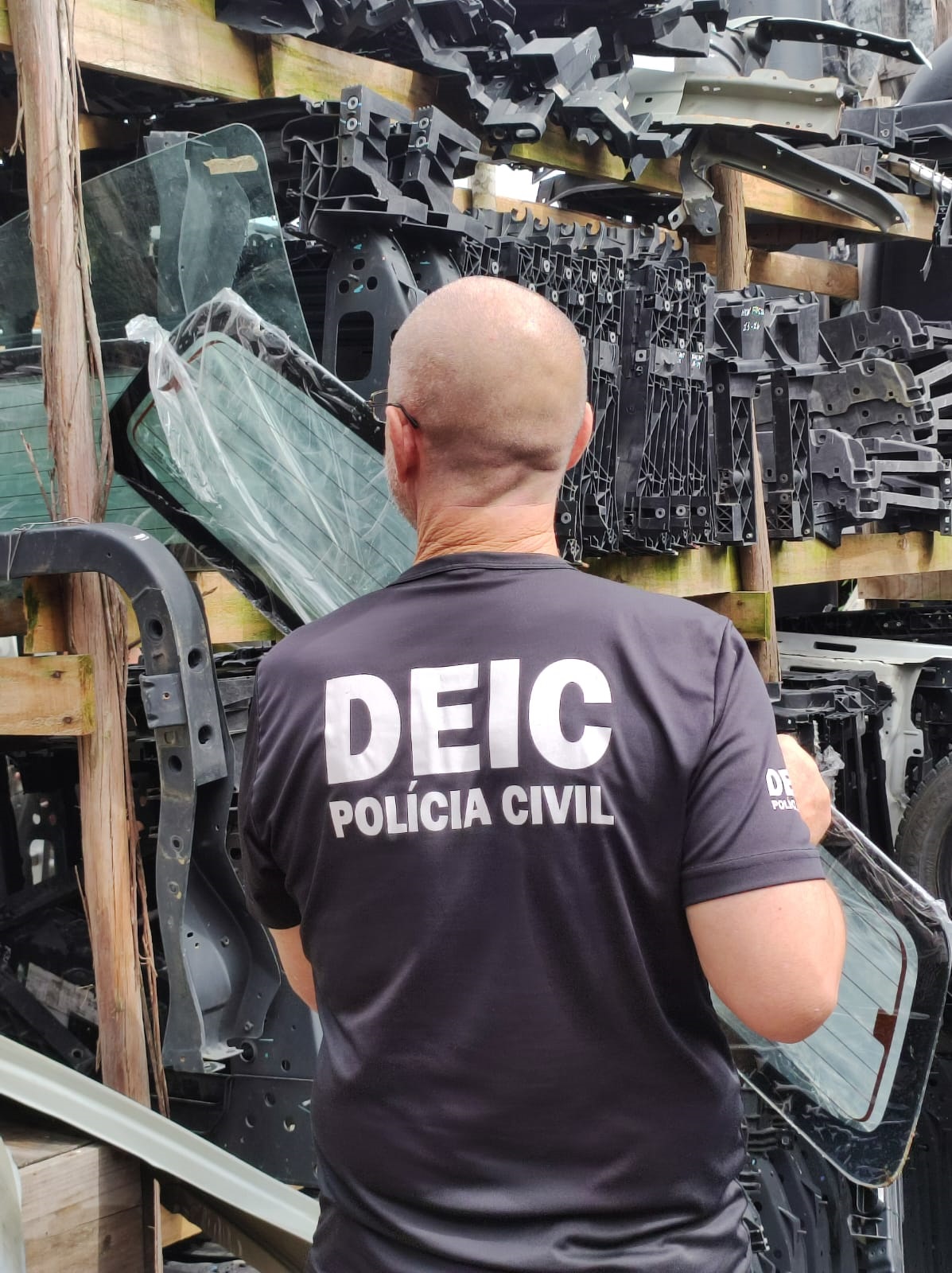 Polícia Civil dá batida em “robauto” na cidade de Palhoça