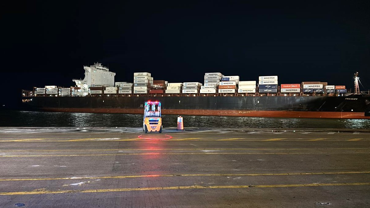 Navio transportava 1 tonelada de cocaína